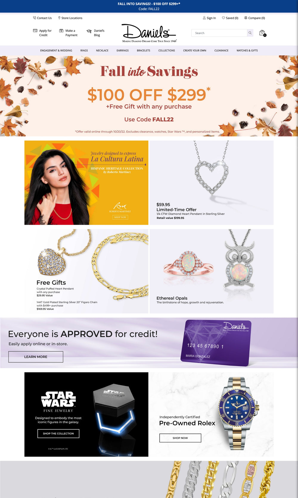 Daniel's Jewelers — Ecommerce operations